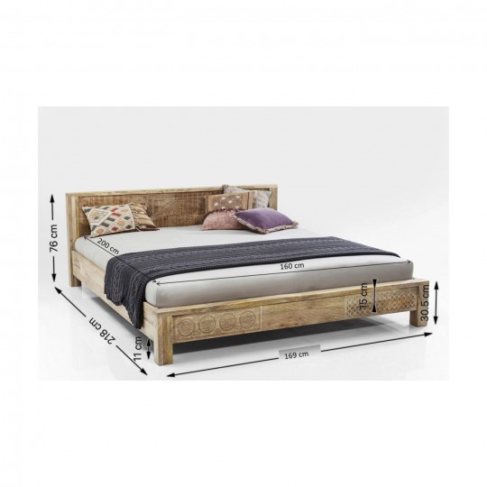 Bed Puro 160x200cm Kare Design Bed Puro 160x200cm Kare Design