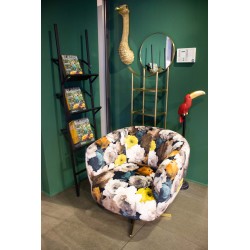 Decoração de Parede Ostrich Dourada-51492 (7)