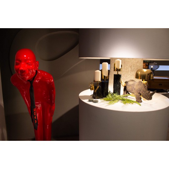 Peça Decorativa Welcome Guests Vermelha Big Peça Decorativa Welcome Guests Vermelha Big