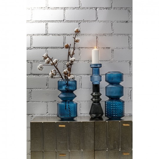 Vase Marvelous Duo bleu 42cm