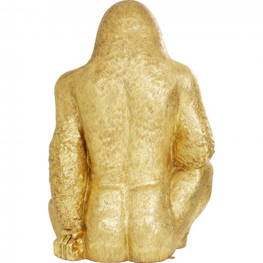 Deco Figurine Gorilla Dourado XXL 249cm