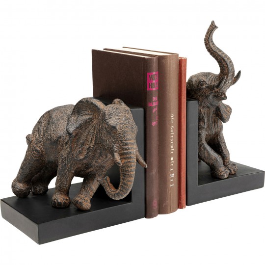 Serre-livres  Elephants 42cm (2/Set)