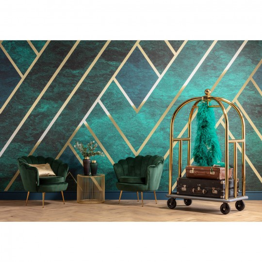 Cadeirão Water Lily Verde Escuro