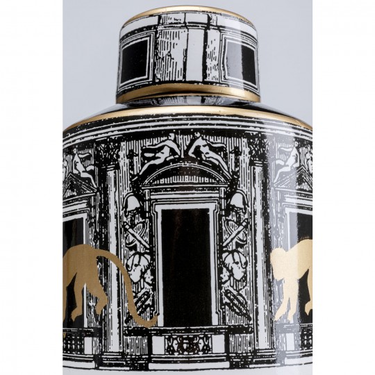 Deco Jar Temple 30cm