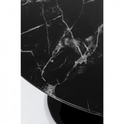Table Solo Marble noir Ø 110cm