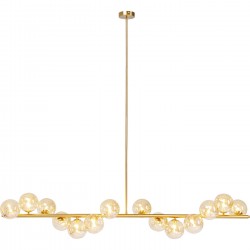 Suspension Scala Balls laiton 150cm