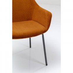 Chaise à./acc. Avignon orange