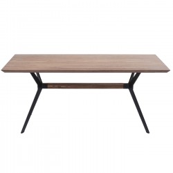 Table Downtown noyer 180x90cm