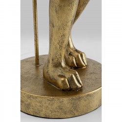 Candeeiro de Mesa Animal Rabbit Dourado 88cm