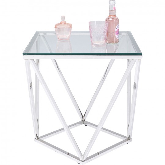 Table d appoint Cristallo 50x50cm