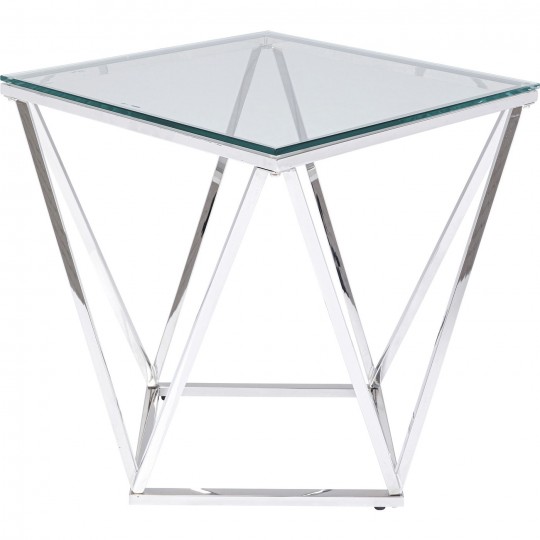 Table d appoint Cristallo 50x50cm