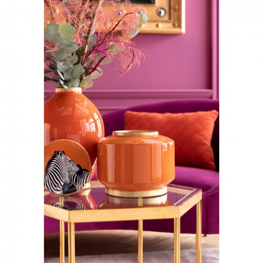 Table d appoint Comb doré 55cm