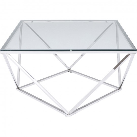 Table basse Cristallo 80x80cm