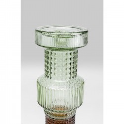 Bougeoir Marvelous Duo vert marron 49cm