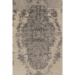 Tapete vintage cinzento 80x150 cm