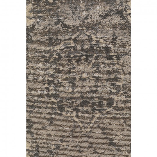 Tapete vintage cinzento 80x150 cm