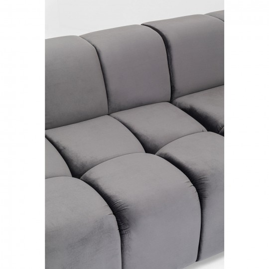 Canapé d angle Belami gris droite