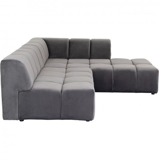 Canapé d angle Belami gris droite