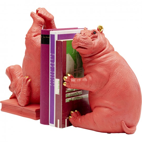 Suporte para Livros Hippo Pink (conjunto de 2)