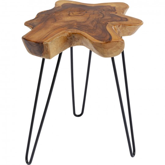 Table d appoint Aspen nature 50x50