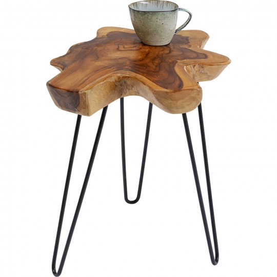 Table d appoint Aspen nature 50x50
