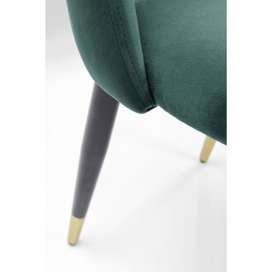 Cadeira Iris Velvet Verde