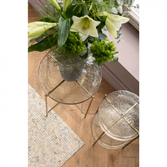 Mesa De Apoio Ice Double Ø30cm