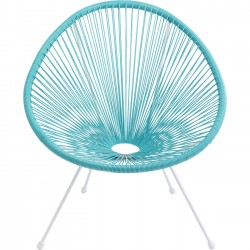Fauteuil Acapulco turquoise