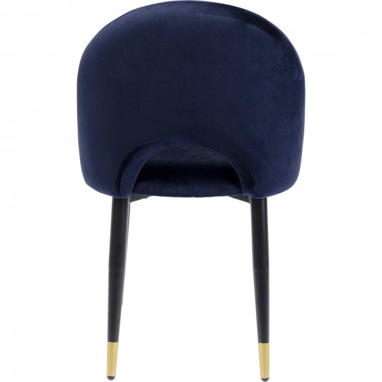 Cadeira Iris em Veludo Azul (Conjunto de 2) Cadeira Iris em Veludo Azul (Conjunto de 2)