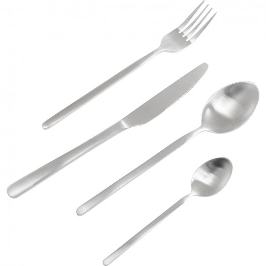 Couverts Gloria argenté (16-pcs)