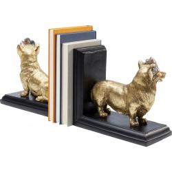 Aparador de Livros Royal Standing Corgi (conjunto de 2)