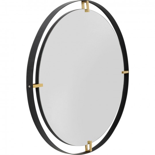 Miroir Betsy Frame métal 90Ø