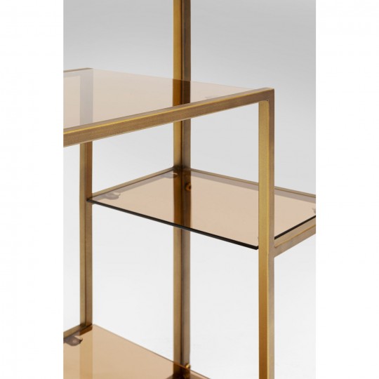 Etagère Loft doré 195x60