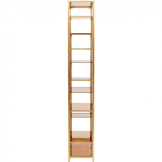 Etagère Loft doré 195x60