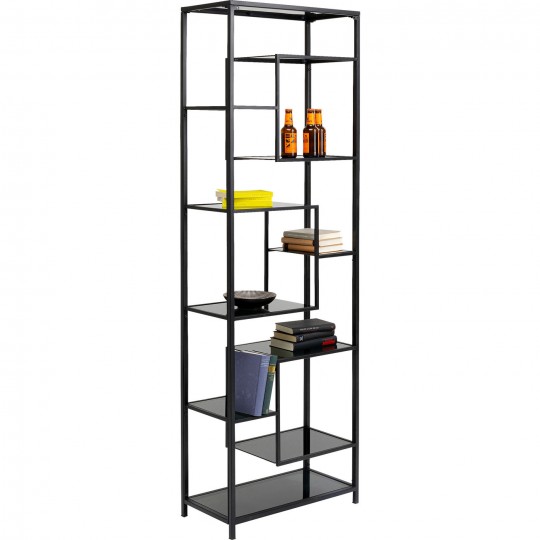 Estante Loft Preto 195x60cm