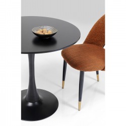 Mesa Schickeria Preto Ø80cm