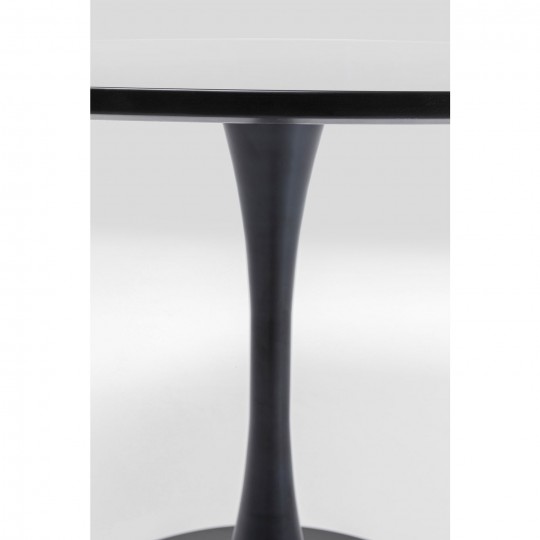 Table Schickeria noir Ø110