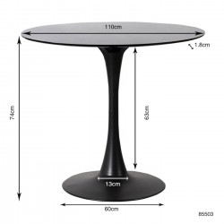 Mesa Schickeria Preto Ø110cm-85503 (7)