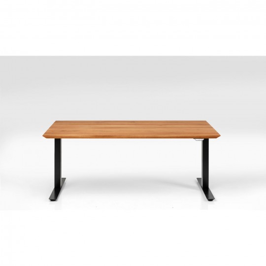 Secretária Symphony Carvalho Preto 180x90cm