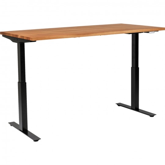 Secretária Jackie Carvalho Preto 200x100cm Secretária Jackie Carvalho Preto 200x100cm