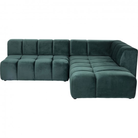 Canapé d angle Belami vert foncé droite 265cm Canapé d angle Belami vert foncé droite 265cm