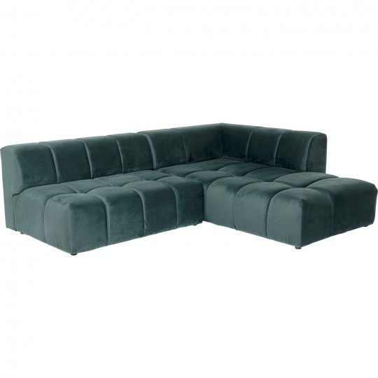 Canapé d angle Belami vert foncé droite 265cm