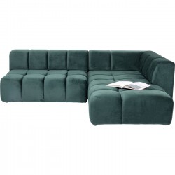 Canapé d angle Belami vert foncé droite 265cm