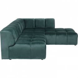 Canapé d angle Belami vert foncé droite 265cm