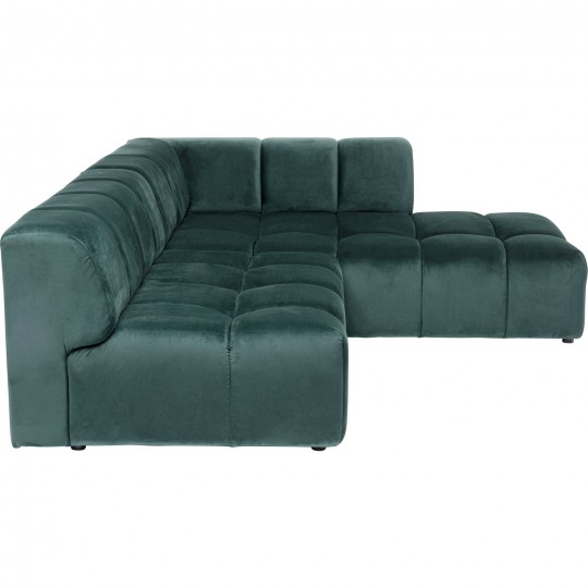 Canapé d angle Belami vert foncé droite 265cm