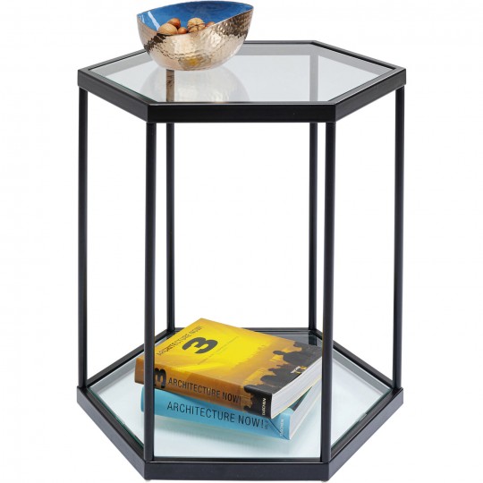 Table d appoint Comb noir 55