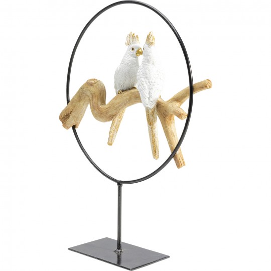 Peça Decorativa Parrots in Love