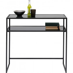 Console Loft noir 80x85