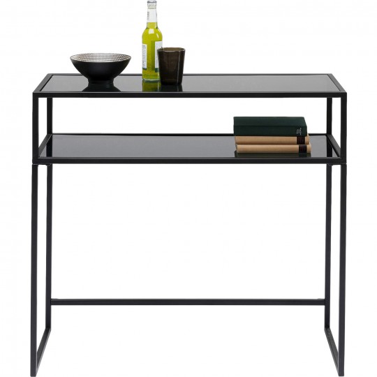 Console Loft noir 80x85