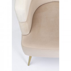 Fauteuil Sandwich crème